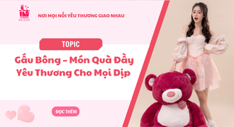 Gấu Bông – Món Quà Đầy Yêu Thương Cho Mọi Dịp