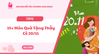 quà tặng thầy cô 20/11